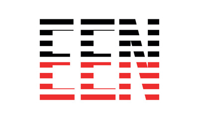 EEN three initial letter iconic line negative space minimal logo design vector template. monogram, abstract, wordmark, business, typography, minimalist, brand, company, flat, modern, unique, simple