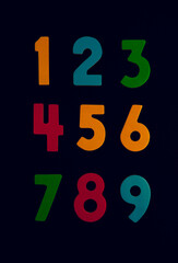 Background or texture of numbers. Finance data concept. Mathematic. Banking or currency. Business and economic growth.