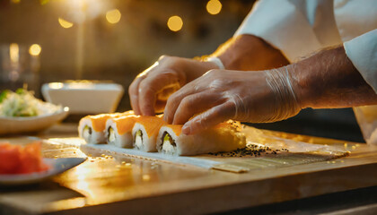Delicious and Fresh Sushi Rolls: A Gourmet Journey through Japanese Cuisine