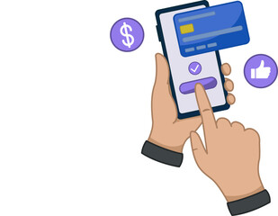 Online Payments in Mobile Phone. Electronic Payment by Credit Card. Mobile Banking Application. Online Banking. Business and Finance