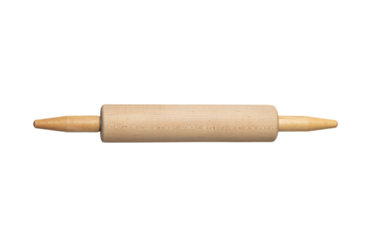 Rolling pin no background isolated png
