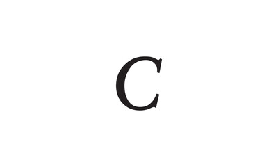 C, CC  Abstract Letters Logo Monogram	