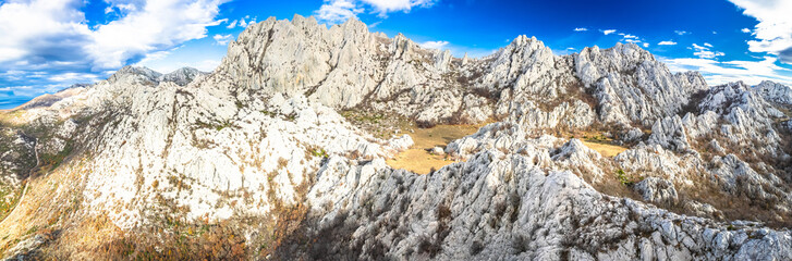 Velebit mountain national park stone sculptures Tulove Grede