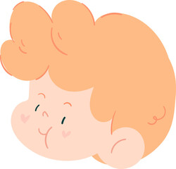 Cute cartoon, Cupid, Valentine's Day, love, sweet flowers, super cute, elements