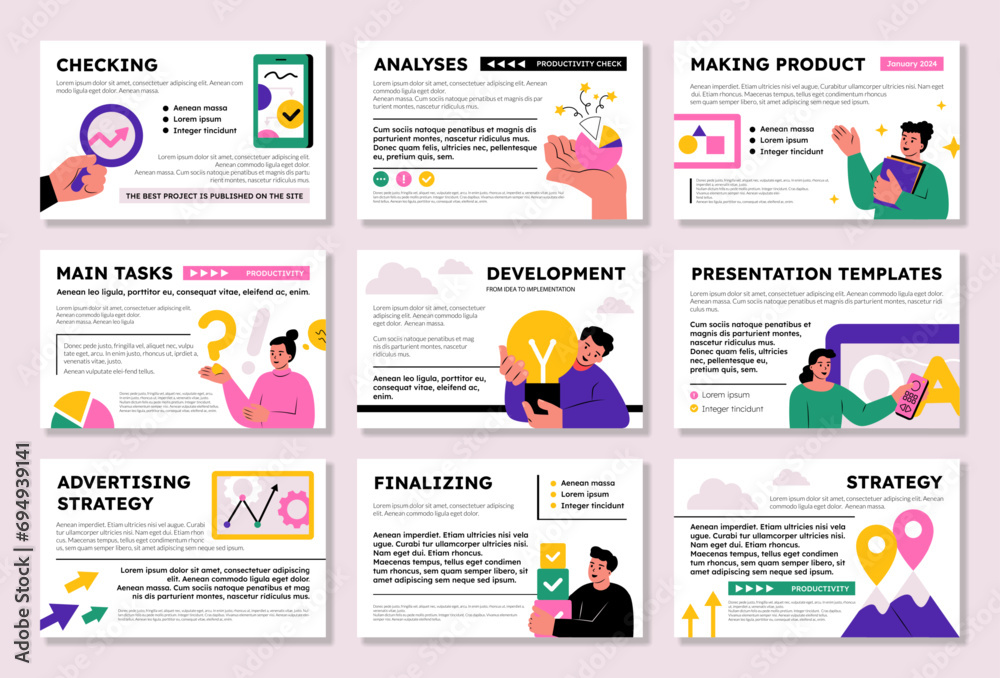 Poster presentation slide. portfolio design template. corporate report. business cover for book or advertis