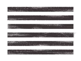 Fotobehang Bold brush stroke set. Grunge hand drawn vector shapes and silhouettes. Brush stroke lines © Purrga