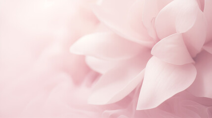 Spring's Blooming Floral Wallpaper. Pink Blossoms Petals in Soft Floral Background.