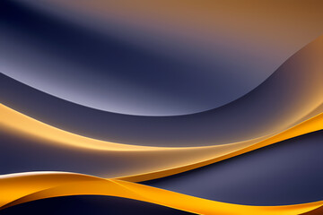Vector abstract dark yellow background with liquid and shapes on fluid gradient with gradient and light effects. shiny color effects.