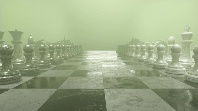 Chess Pieces 3D Background Animation 9