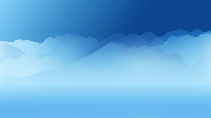 special background Gradient blue tone and cloud background