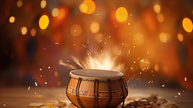 Makar Sankranti, Diwali, Lohri Indian Traditional Festival Background