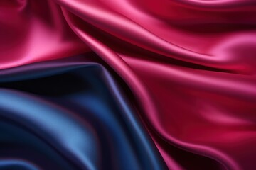 Obraz premium 3D render of silk satin