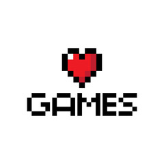 pixel heart