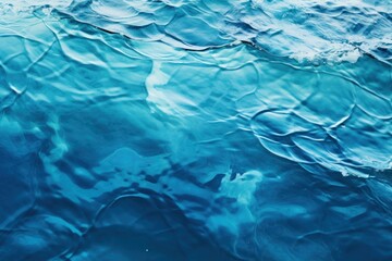 Obraz premium abstract blue water waves Natural swirl pattern texture.