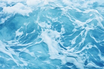 Obraz premium abstract blue water waves Natural swirl pattern texture.