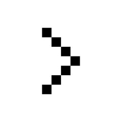 pixel arrow