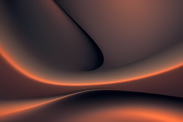 Vector abstract brown background with liquid and shapes on fluid gradient with gradient and light effects. shiny color effects.