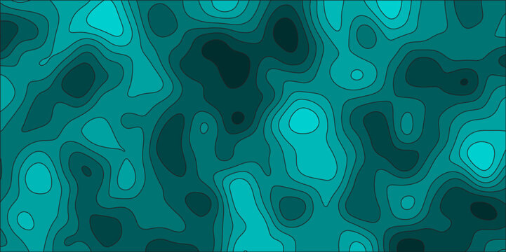 Stylized colorful wavy abstract topographic map. Colorful wave marble texture wall and floor decorative tiles design. Luxury gold abstract line art background vector Design illustration for wall art
