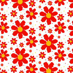 Festive, floral texture for International Women's Day on March 8, for wallpaper and gift packaging.