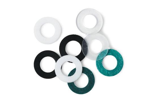Set of pipe gaskets