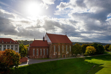 Fototapeta na wymiar St. George Church in Kaunas, Lithuania