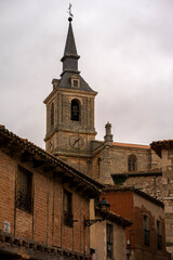 Fototapeta na wymiar Street view in Lerma, Burgos, Spain