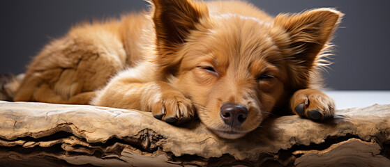 Traumwelt des Hundes: Schlafendes Haustier