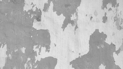 old damaged concrete faded color texture black and white