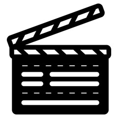 clapperboard icon