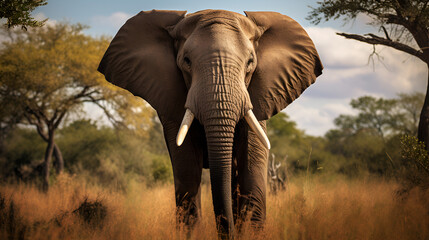 Obraz premium portrait of an elephant