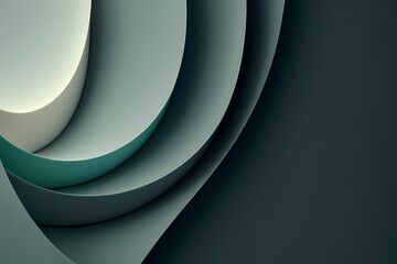 Vector abstract gray green background with liquid and shapes on fluid gradient with gradient and light effects. shiny color effects.