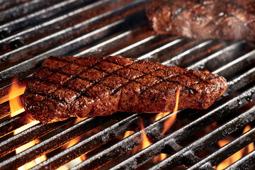 New York Strip Flame Grill