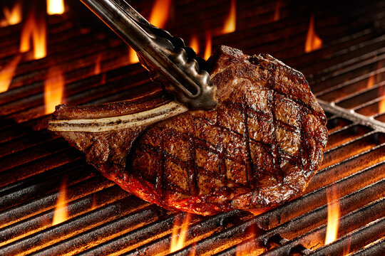 Bone-In Ribeye Flame Grill