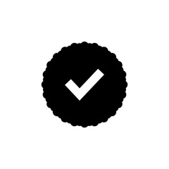 Check Mark Flat Web Mobile Icon