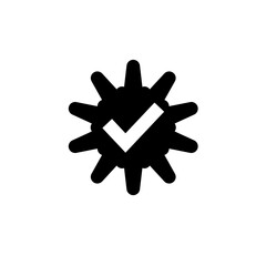 Check Mark Flat Web Mobile Icon