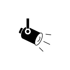 Spotlight concept line icon. Simple element illustration. Spotlight concept outline symbol design.