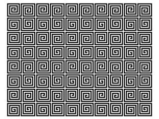 和柄・雷文・黒