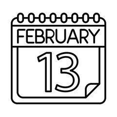 February Icon Design