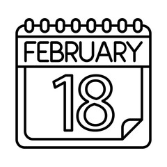 February Icon Design