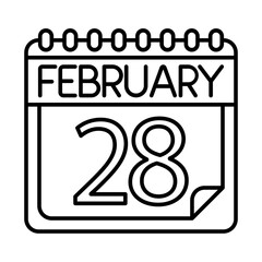 February Icon Design