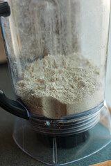 Close Up of ground dried marshmallow root