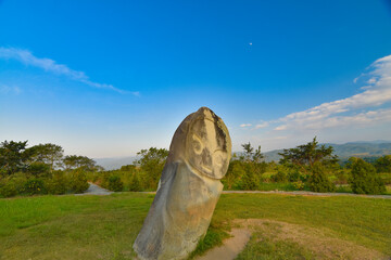 Palindo megalithic site in Indonesia's Bada Valley, Palu, Central Sulawesi