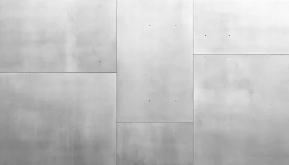 Behangcirkel Concrete Cement Block Brick Tile Texture Background Brutalist Wallpaper © Fivehead
