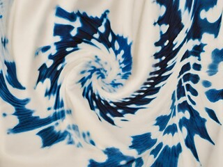Fototapeta premium blue and white fabric