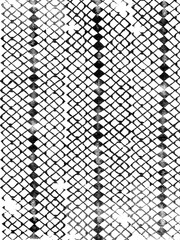 Handgedrucktes Grunge Grid- Gitter Gitterstruktur Hintergrund