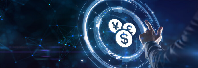 Business, Technology, Internet and network concept. ICO Initial Coin Offering.