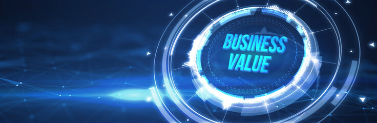 Business growth concept. Business, technology concept. 3d illustration