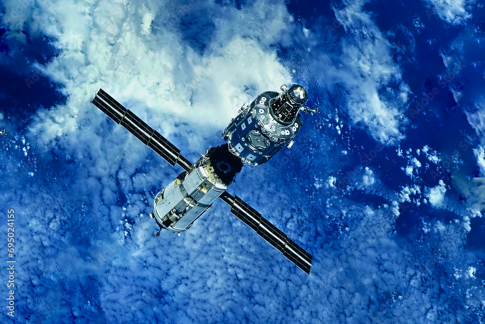 Canvas Prints spaceship. elements of this image furnished by nasa