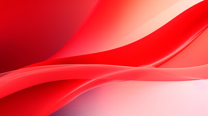 Close-Up of Vibrant Red and White Background