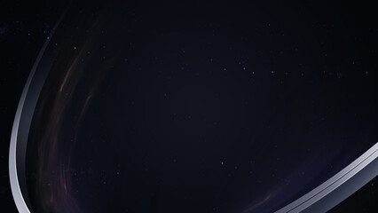 Obraz premium Starry sky, space station, science fiction sky, future science fiction, background material